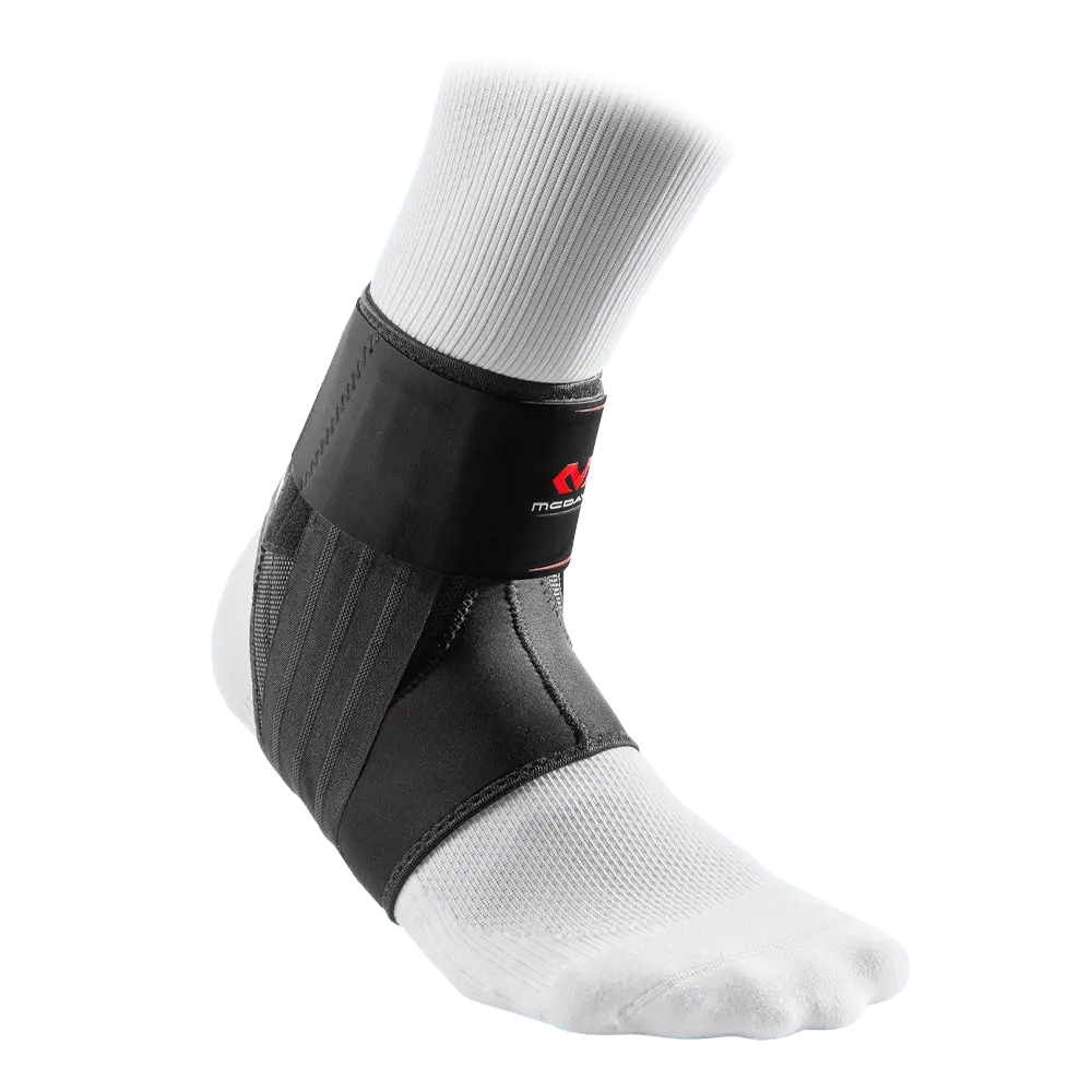 McDavid Phantom Ankle Brace with Advanced Strapping & Flex-Support Stirrup Stays - Prevents and relieves moderate ankle instabilities, aches, and sprains