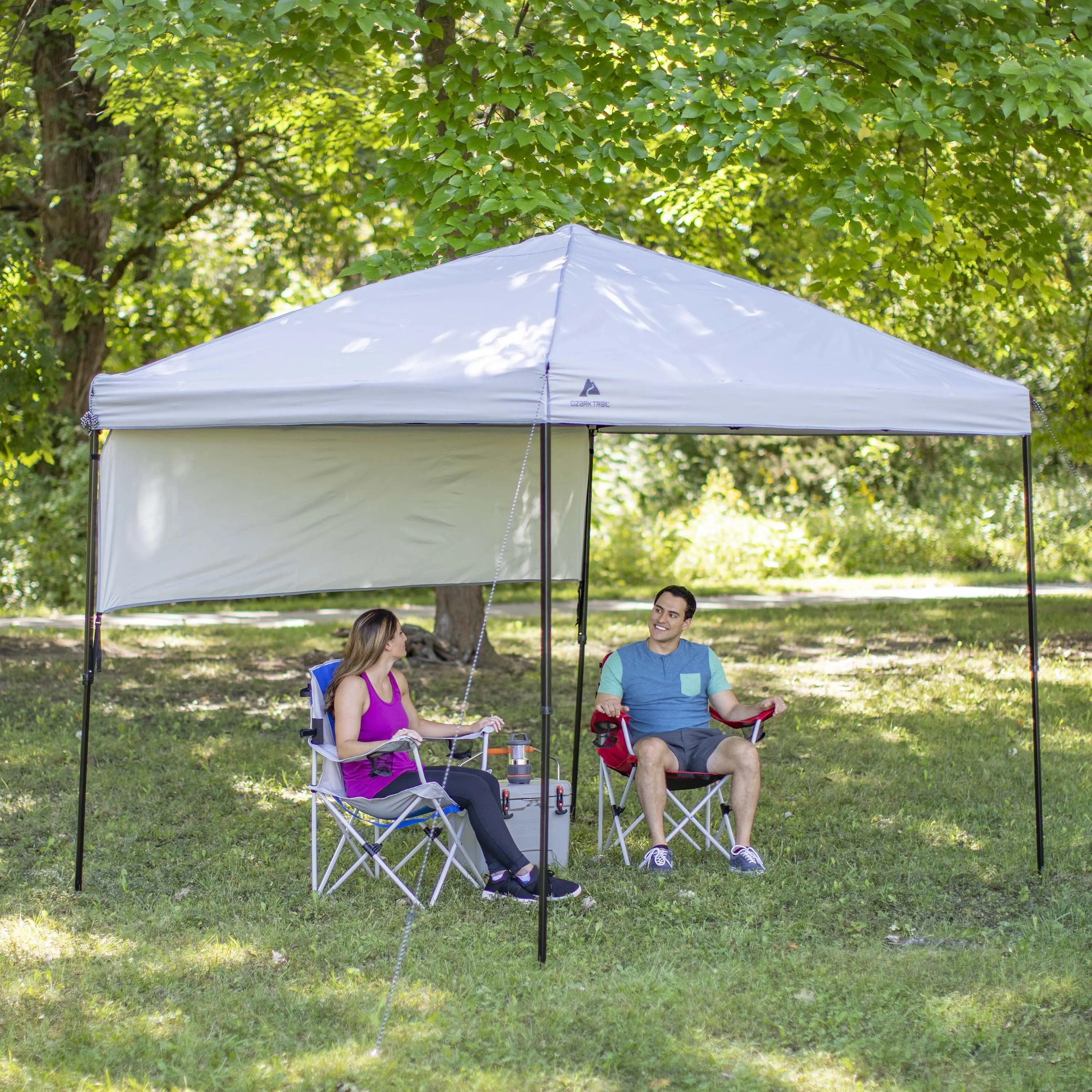Ozark Trail 8' x 10' Gray Instant Outdoor Canopy - TikTok Shop