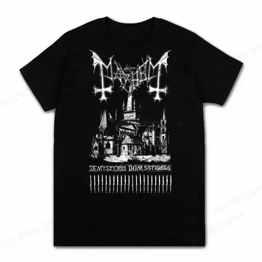 Mayhem Rock Camisetas Boy Graphic Tee, Mayhem Album Music Unisex T-Shirt, Perfect for Music Fans