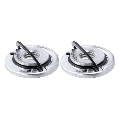 GJANSH Angle Grinder Flange Nuts with M14 and 5/8-11 Inch Thread, Quick Change Grinder Flange Locking Nut Metal Angle Grinder Nut for Replacement/Fixing Cutting Discs
