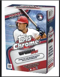2025 Topps Chrome Update Series Baseball Blaster Box