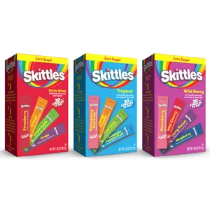 Skittles Singles To Go Variety Pack, Watertok Powdered Drink Mix, Zero Sugar, Low Calorie