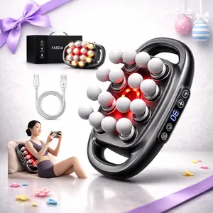 16-Head Portable Electric Muscle Massager – Handheld Device for Home and Travel