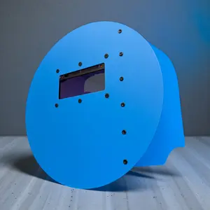 Blue Front Carbon Fiber Pancake Hood