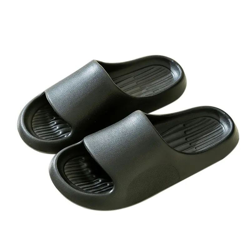 Extra Wide Men's Shower Slippers for Big Feet US 10.5–12.5 Non-Slip Indoor Bathroom Slide Slippers Comfortable & Durable Flipflop, Foam Slides, Casual Slipper