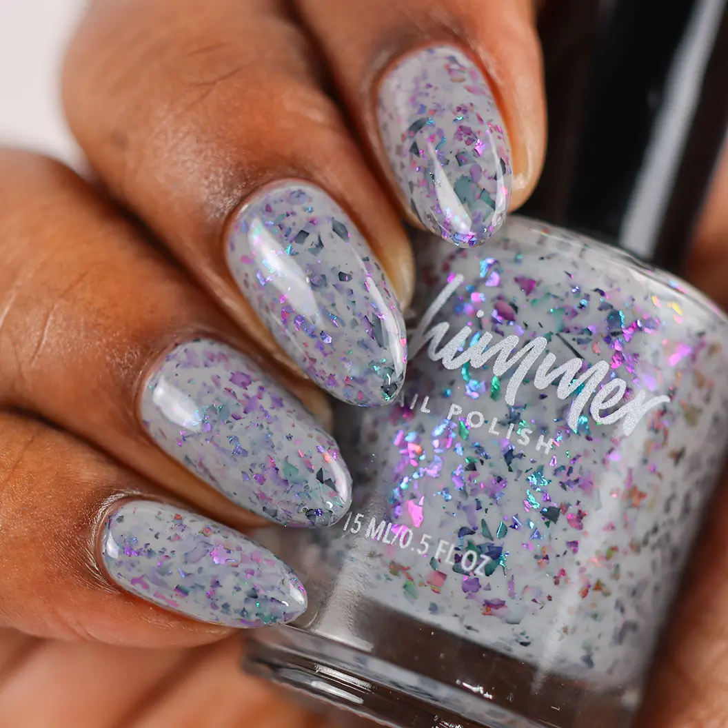 KBShimmer Got It Covered Crelly Multichrome Flake Nail Polish