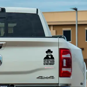 You Need A Ride To The Train Station | Rip Wheeler | Yellowstone Vinyl Decal Sticker