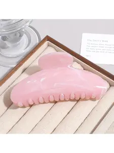 Hair clips, acrylic claw hair clips, 5-pack marble hair clips for women and girls, ideal for daily hairstyle organization and special occasions. Suitable for Christmas, Halloween, summer, winter, Valentine's Day, New Year. Essential holiday gift for ladie