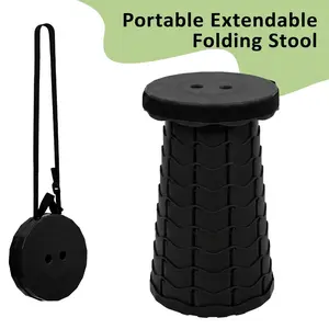 Multi functional portable and extendable folding stool, suitable for scenarios such as stations, waiting halls, parent-child activities, outdoor barbecues, river fishing, hiking and mountaineering