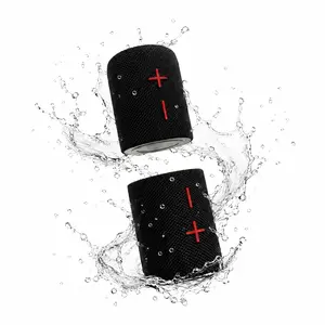 Sodlk 2-in-1 Splittable Magnetic Mount Bluetooth Portable Speaker - 20W Loud Stereo Sound, 2 Audio Channels, IPX5 Water Resistant, Bluetooth V5.3, 12H Playtime, Transparent Metal Body, Aux Input & Wired Connection for Home, Outdoor Use, Wireless, Multifun