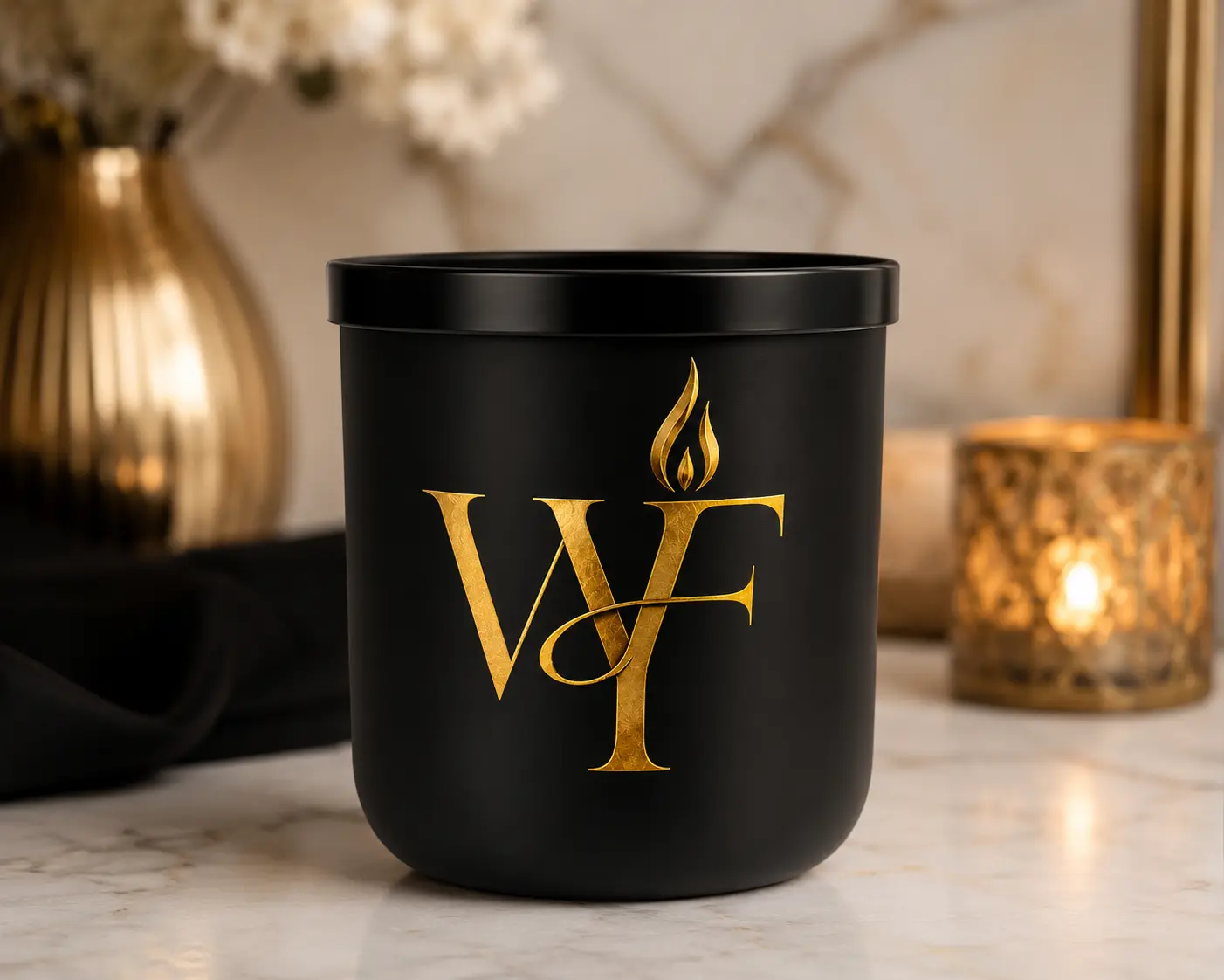 Ocean Veil Candle | 8 oz Luxury Ocean Scented Candle | Coconut Apricot Wax | Clean Home Fragrance Decor Gift Glass Room