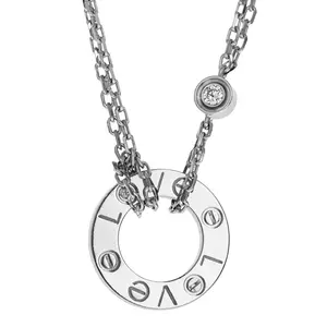 Pre-owned Cartier Love Necklace