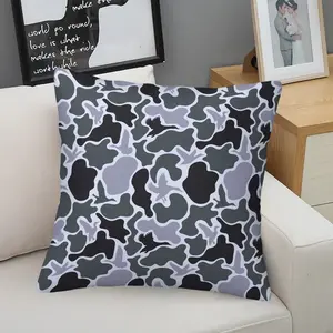 Camouflage Pattern Throw Pillow, Soft And Comfortable Printed Design, Suitable For Living Room Sofa, Bedroom Bedside, And Office Nap