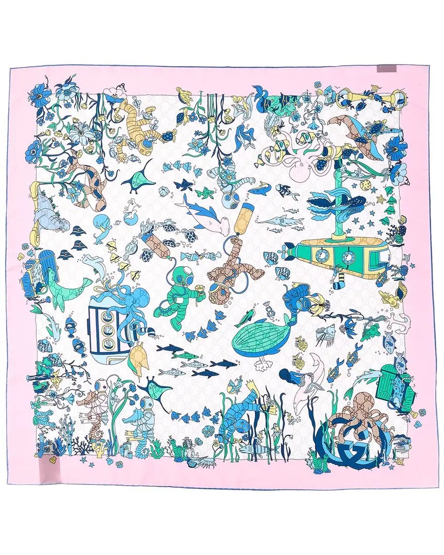 Gucci Silk Scarf