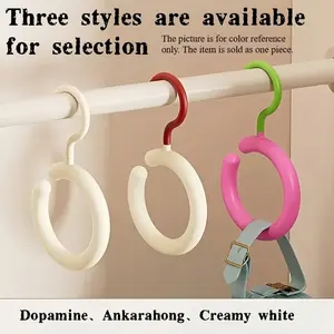 Rotating hanger - With an ergonomic handle that is easy to use, it is an ideal choice for hanging scarves, hats, shirts, bags, and more. Accessories organizer | Modern hanger design, clothes hanger, Multifunctional hanger