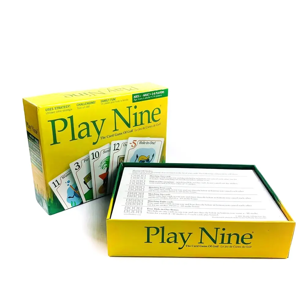 Interactive Golf Card Game Box, Fun Family Board Game, Party Entertainment, Perfect for Gatherings and Parties, Engaging Card Games, Card Deck, Word Cards, Card Games for Families