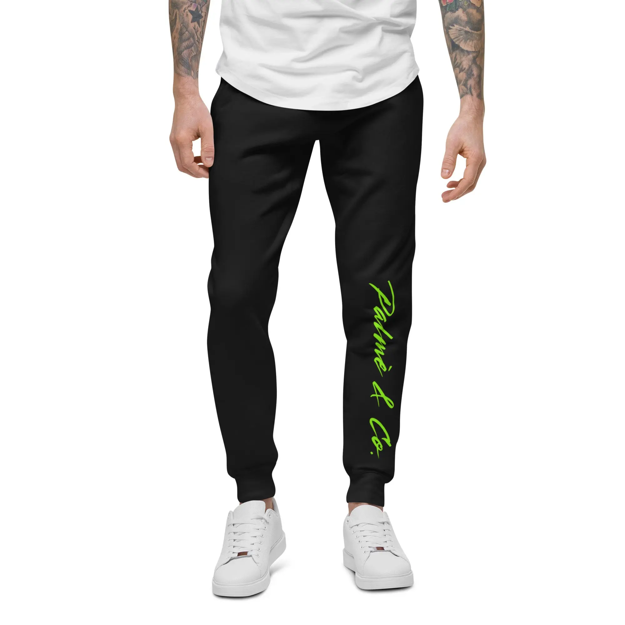 Palmè & Co. Slime Green Fleece Sweatpants