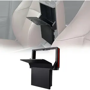 Center Console Hidden Storage Box Compatible with 2010-2020 Toyota 4Runner Accessories One-Touch Open and Close Hidden Compartment Center Consoles Box