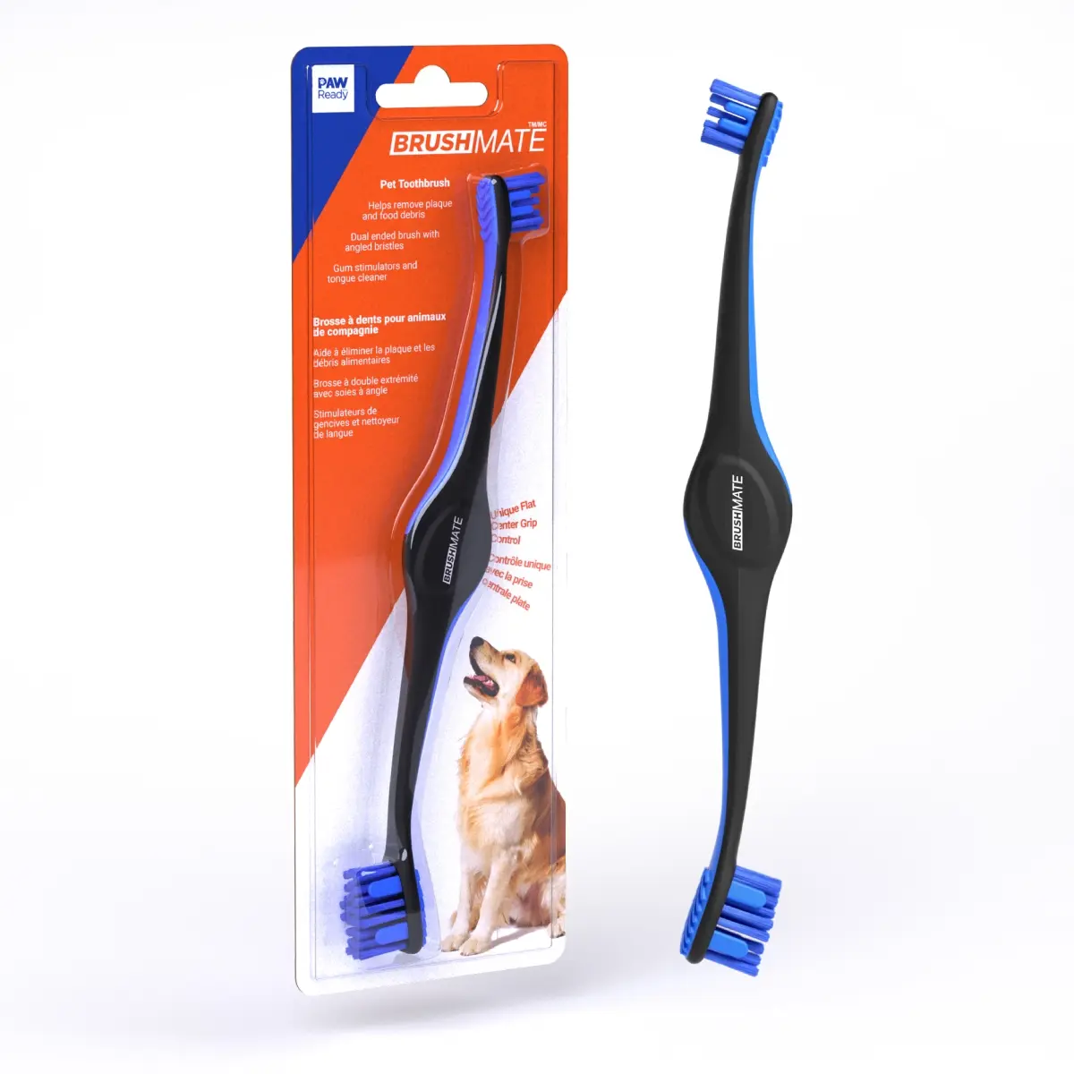 Brush Mate Premium Toothbrush, Blue