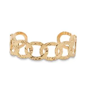 Vintage Cuff Bracelet - Fashionable Geometric Design Matching Bracelet for Women - Stylish Accessory for Any Occasion - Stainless Steel