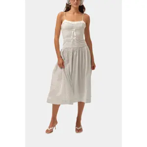 Georgia Gingham Midi Dress