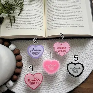 Romance reader Magsafe Kindle Grip - Coquette Heart ,Kindle Holder , Kindle Accessories , Phone Holder , kobo grip , bookish gifts for her