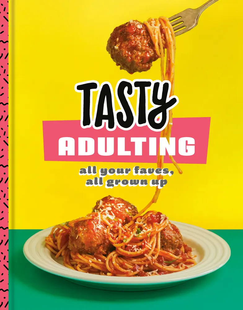Used Like New Hardcover Book - Tasty Adulting: All Your Faves, All Grown Up Easy Recipe Home Cooking Cookbook by Tasty (2020 Edition, 192 Pages, English), 1.53 Pounds