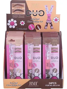Romantic BROW AND LASH MASCARA Gel Long-lasting DUO Makeup Clear Pack Cosmetic Nourishing Setting Synthetic