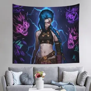 A-rcane Jinx Tapestry Wall Decoration, Artistic Living Room Bedroom Bedside Background
