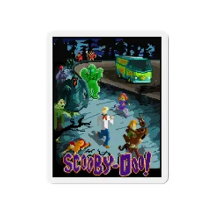 Scooby-Doo Pixel Art Magnet
