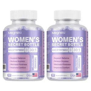 Women'S Secret Bottle- 60 Tablets - Healthcare | Kacip Fatimah 1000MG |Plus with manjakan & Slippery Elm & Fenugreek（Old & New Packaging--Mixed Shipment）