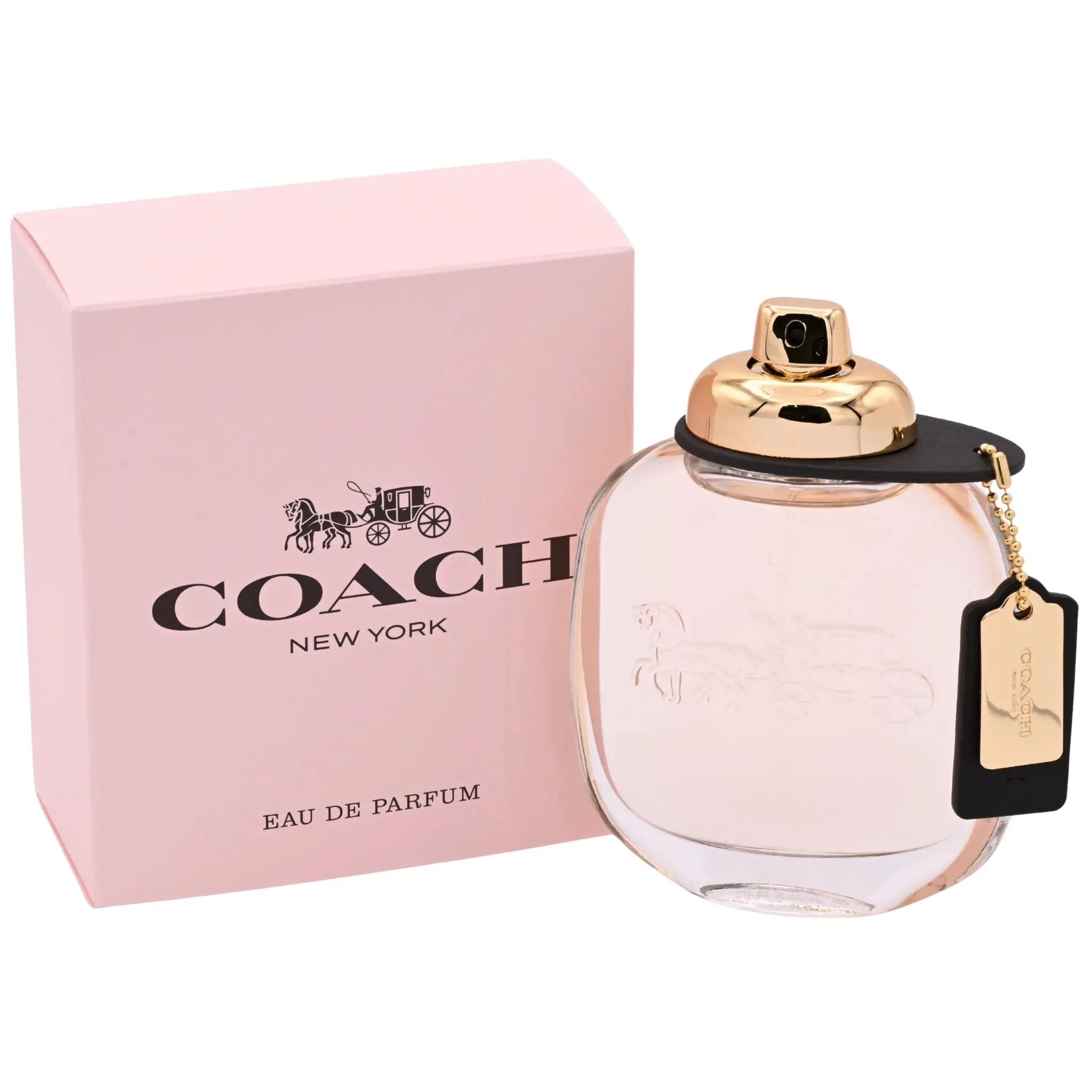 Coach Eau de Parfum for Women - Fruity Floral EDP with Raspberry Leaf, Turkish Rose & Suede Musk - Elegant Modern Signature Scent for Everyday Wear, 3.0 fl oz, Floral Fruity