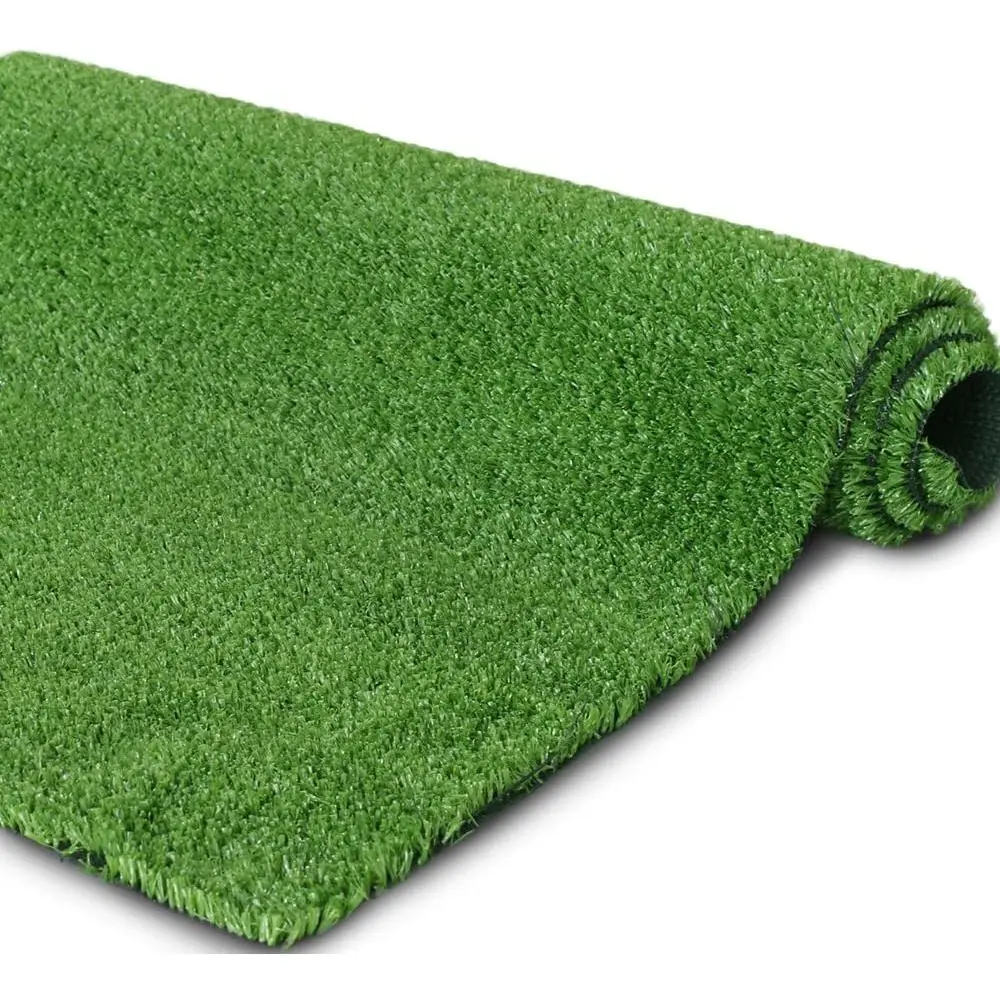 4 FT X 13 FT Synthetic Artificial Grass Turf for Garden Backyard Patio Balcony, Drainage Holes & Rubber Backing,Indoor Outdoor Faux Grass Astro Rug,DIY Decorations for Fence Backdrop