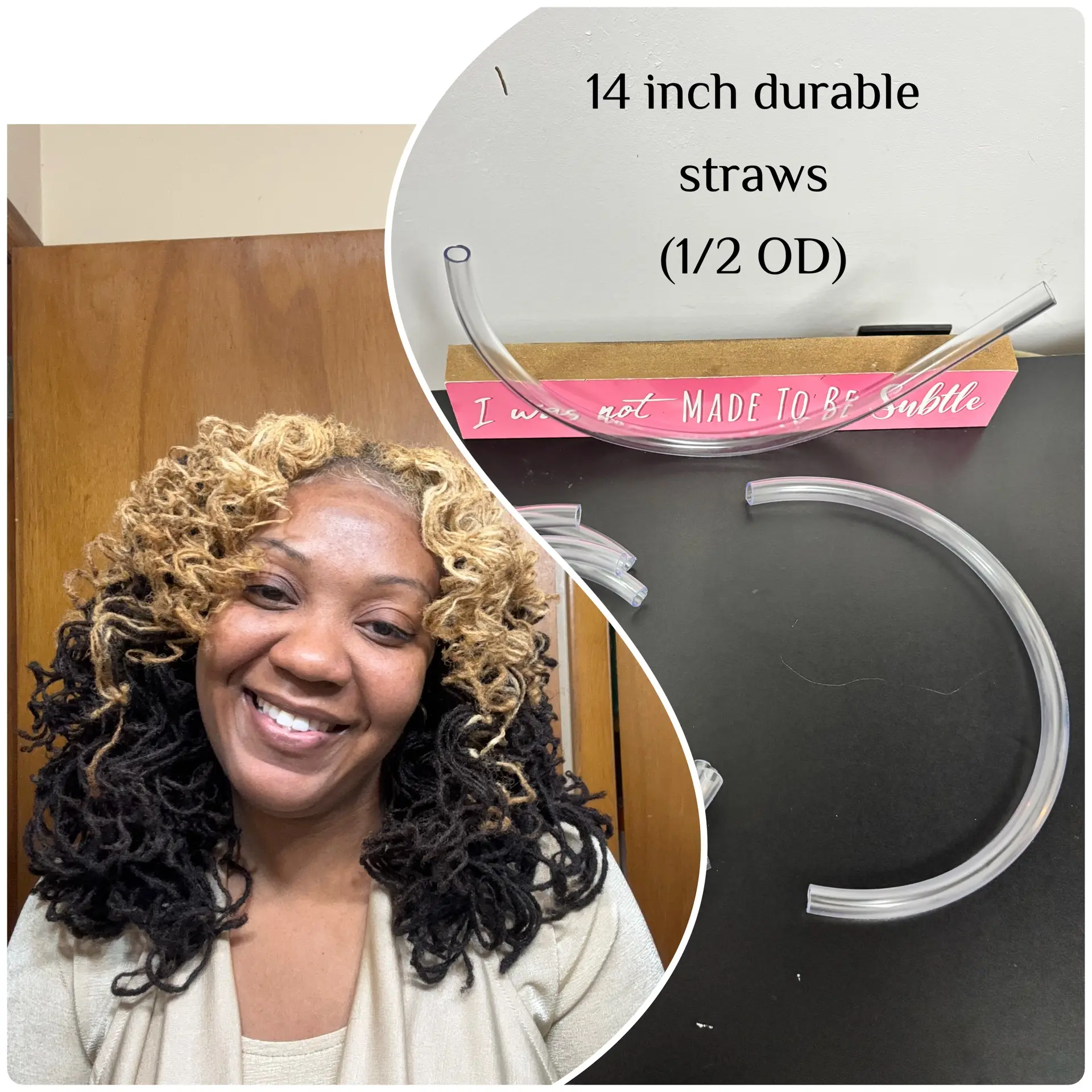 Butterfly (tubes) Curls - 14 inch - Large
