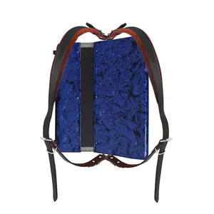 Adjustable Accordion Shoulder Strap, Velvet & Leather Material, Fits 16-120 Bass Keys, Durable Musical Instrument Accessory