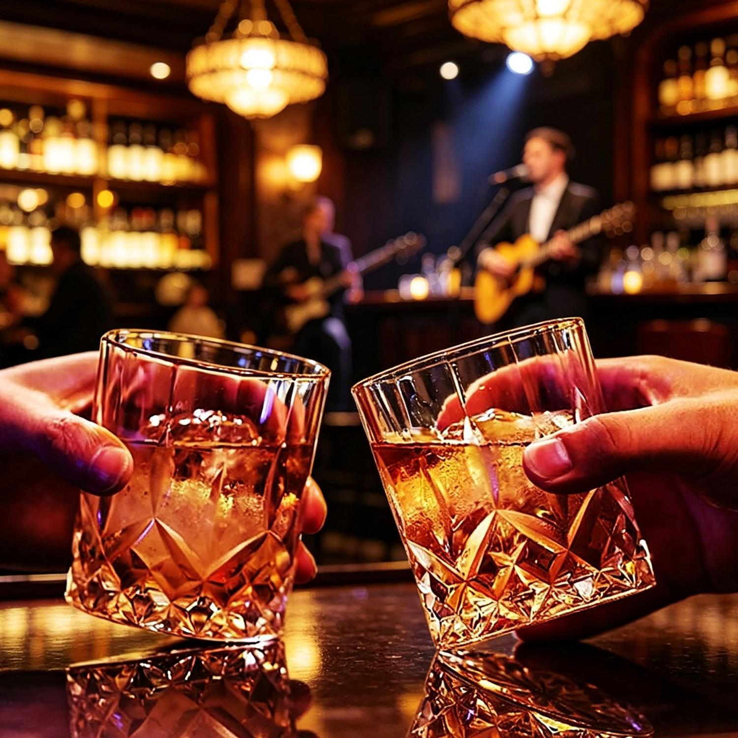 Whiskey Glasses Set of 6, 10 oz Cocktail Glasses, Crystal Old Fashioned Rocks Glasses Barware for Scotch Bourbon Rum Cognac Vodka Liquor, Whiskey Tumbler, Whiskey Lovers Gifts for Men and Women