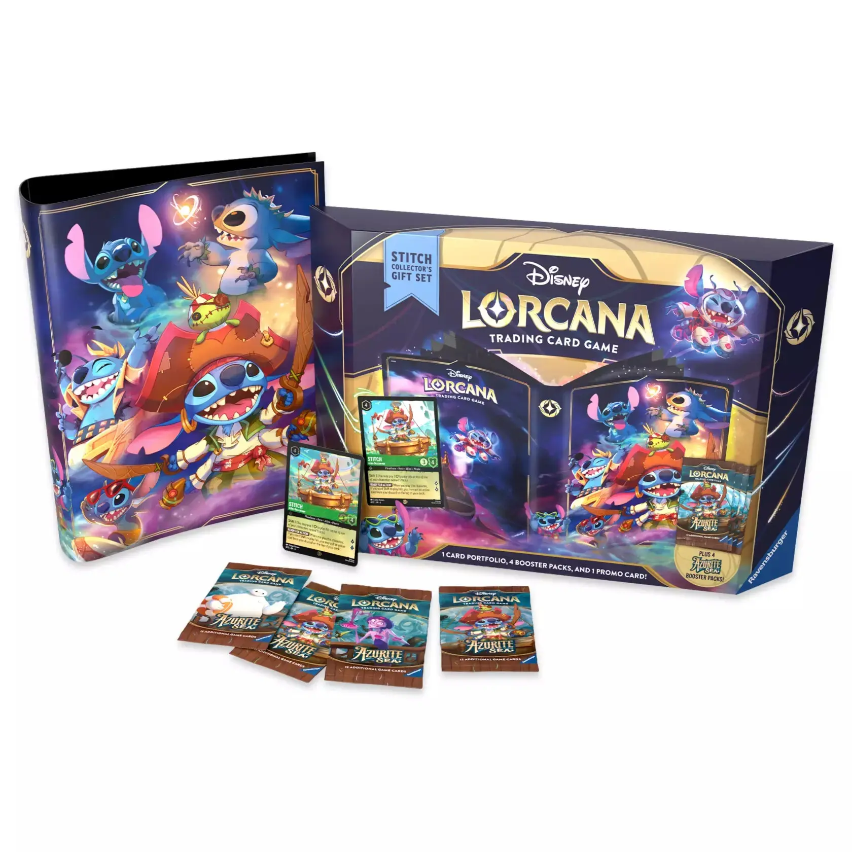Disney Lorcana Trading Card Game by Ravensburger Stitch Collector's Gift Set Azurite Sea - TikTok Shop Disney Lorcana Trading Card Game by Ravensburger Stitch Collector's Gift Set Azurite Sea - TikTok Shop