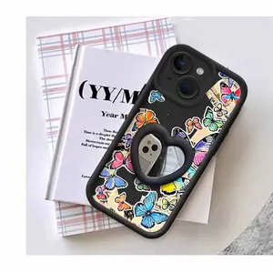 1 Piece iPhone 15 Charming little butterfly Pattern Case Made From Comfortable feel Enhancing Durable In Casual Suitable For iPhone 15Phone Cases