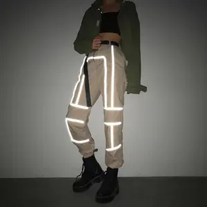 Reflective Belted Cargo Pant