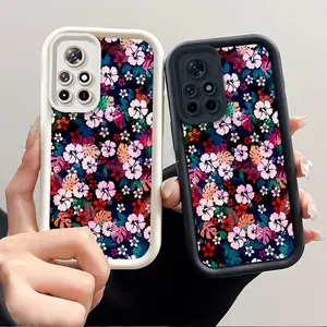 1 Piece Chic Note11Pro+ 5G Lush petals Case For Xiaomi Redmi Note 11 Pro+ 5G Made Of Comfortable feel With Lightweight For Entertainment