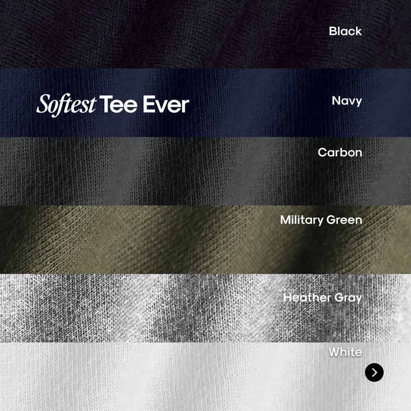 True Classic Men’s Short Sleeve Crew Neck T-Shirt – Premium Fit for Everyday Comfort, Casual Streetwear, Workwear, or Men Gifts