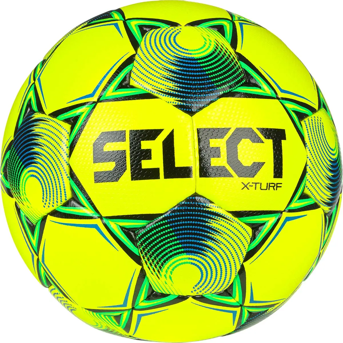X-Turf V25 Soccer Ball, Hand-Stitched 32-Panel PU Synthetic Leather for Artificial Grass