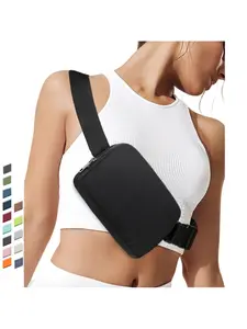 Mini Crossbody Bag, Nylon Waterproof Chest Bag, Phone Pocket, Waist Pack, Unisex Outdoor Sports Trail Running Mobile Storage Bag