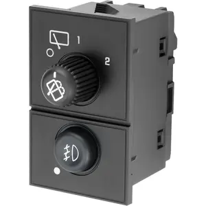 LCWRGS Rear Windshield Wiper Switch Fog Light Switch Replacement for 2003-2006 Chevy Suburban 1500/2500, Tahoe, GMC Yukon XL 1500/2500, Cadillac Escalade, Replaces CBS-1437, 15061682