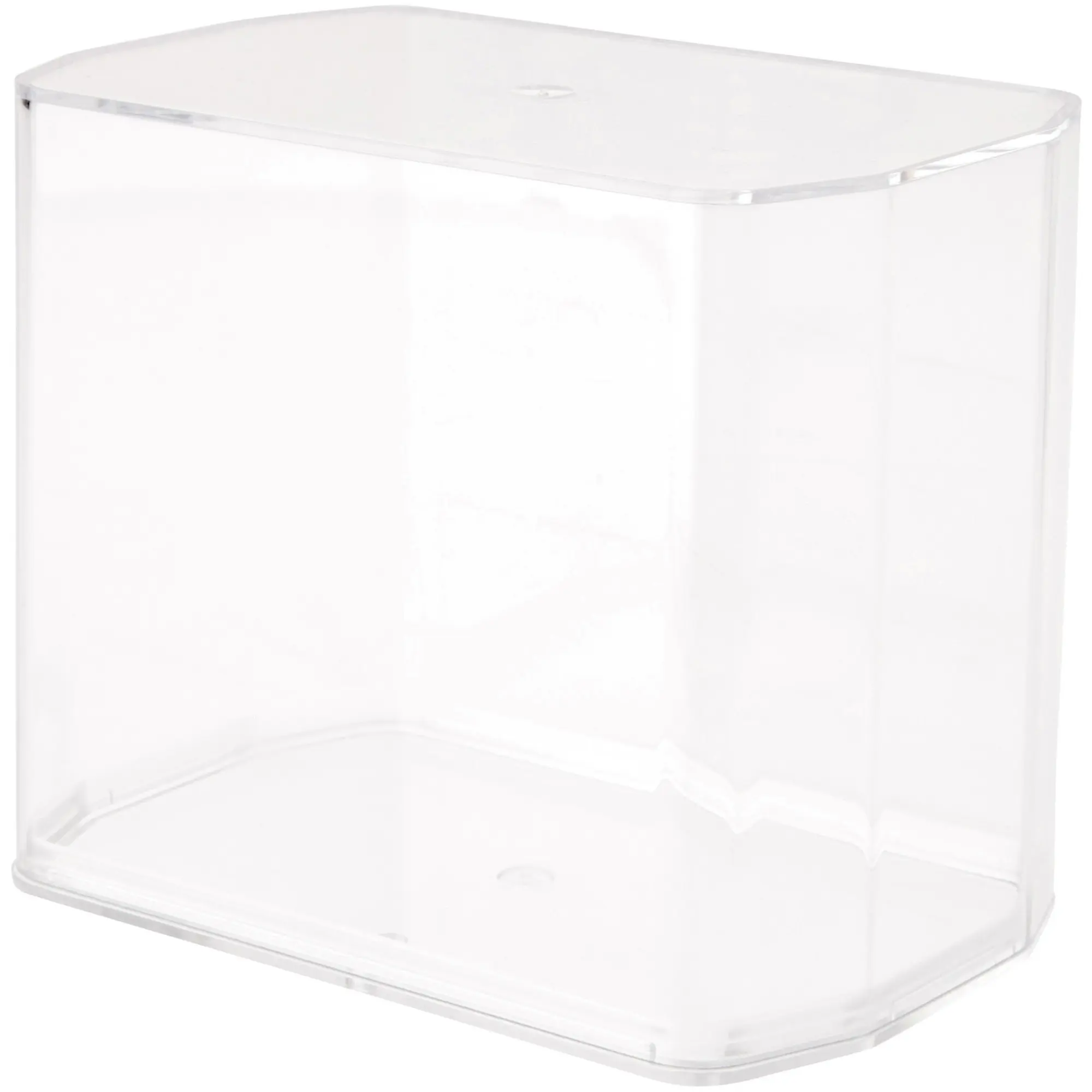 Pioneer Plastics Clear Plastic Desktop Aquarium, 5.75" W x 3.75" D x 5" H