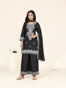 Rayon Palazzo Suit, Cultural Wear for Women