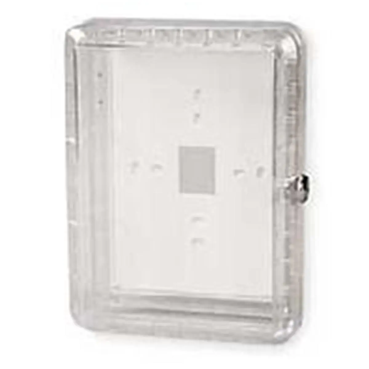 212 MAIN Tempro TP10CL Reptile Thermostat Guard - Large Size, 5 5/8 x 3 x 8 3/8 in, Double Wall Anti-Probe, Keyed Lock, Chrome Plated Lockset, 2 Keys for Extended Life, Anti-Tamper Protection