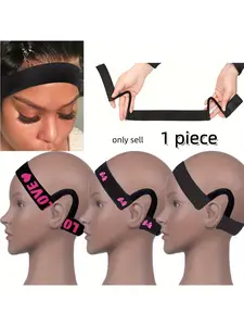 Adjustable Lace Wig Strap, Ear Loop Melting Strap for Fixing Hairline, Comfortable Lace Wig Accessories, Lace Wig Tape, Women & Girls