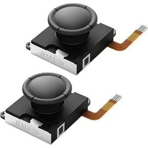 TMR Hall Effect Joystick Compatible with Joycon [No Drifting] Replacement Analog Thumb for  JoyCon, OLED & Lite Right/Left Stick (2pcs Single)