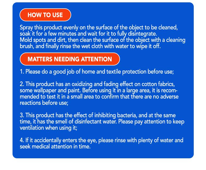 Lanwexy-Highly Effective Mould Removal Spray - Prevents Mould Regrowth